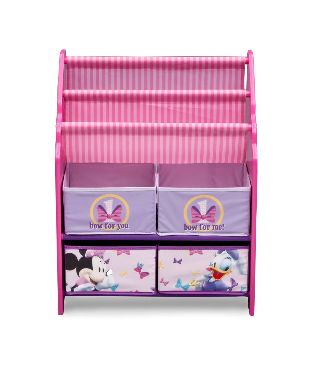Delta Children Minnie Mouse Toy & Book Organizer